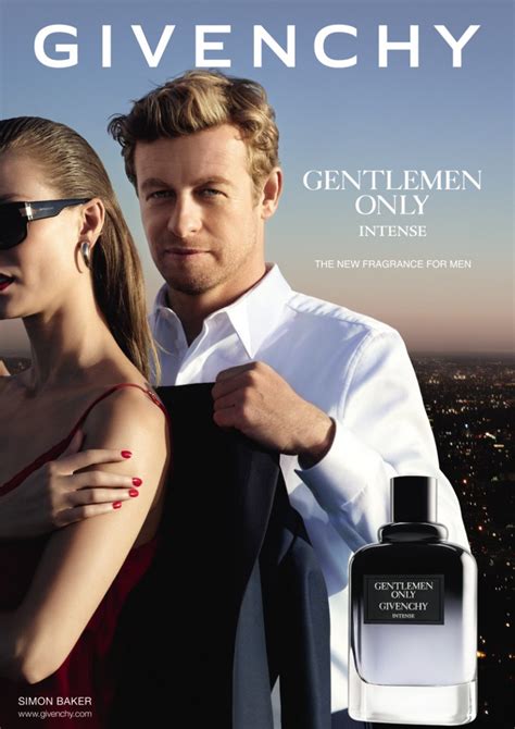 gentlemen only givenchy advert|simon baker Givenchy.